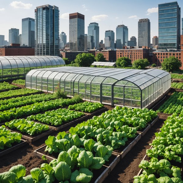 Comment les pratiques d'agriculture urbaine peuvent-elles améliorer la sécurité alimentaire dans les villes ?